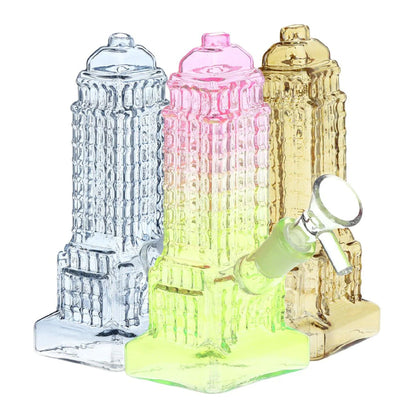 Empire State of Mind Glass Bong 6in