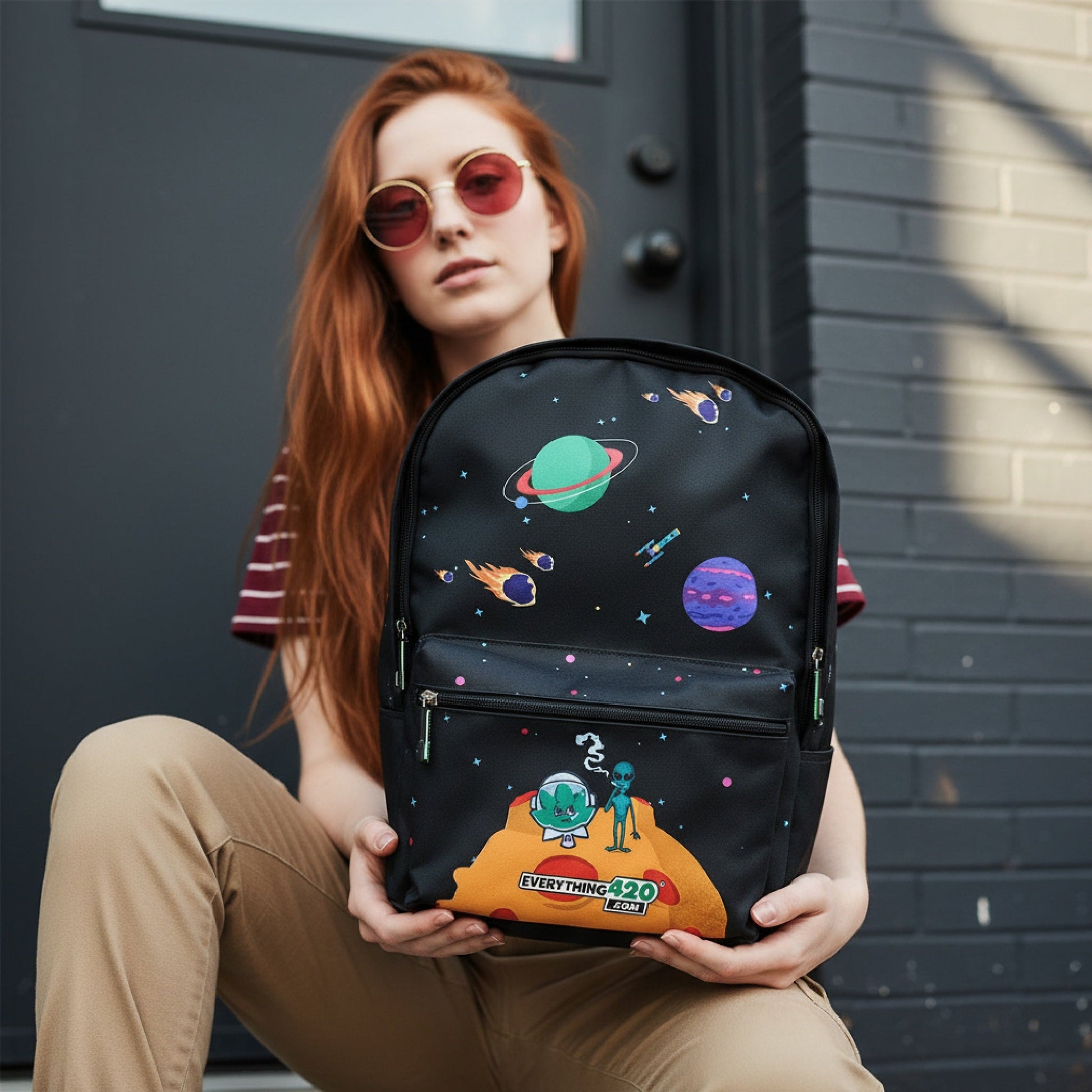 Everything 420 Smell-Proof Backpack Trippy