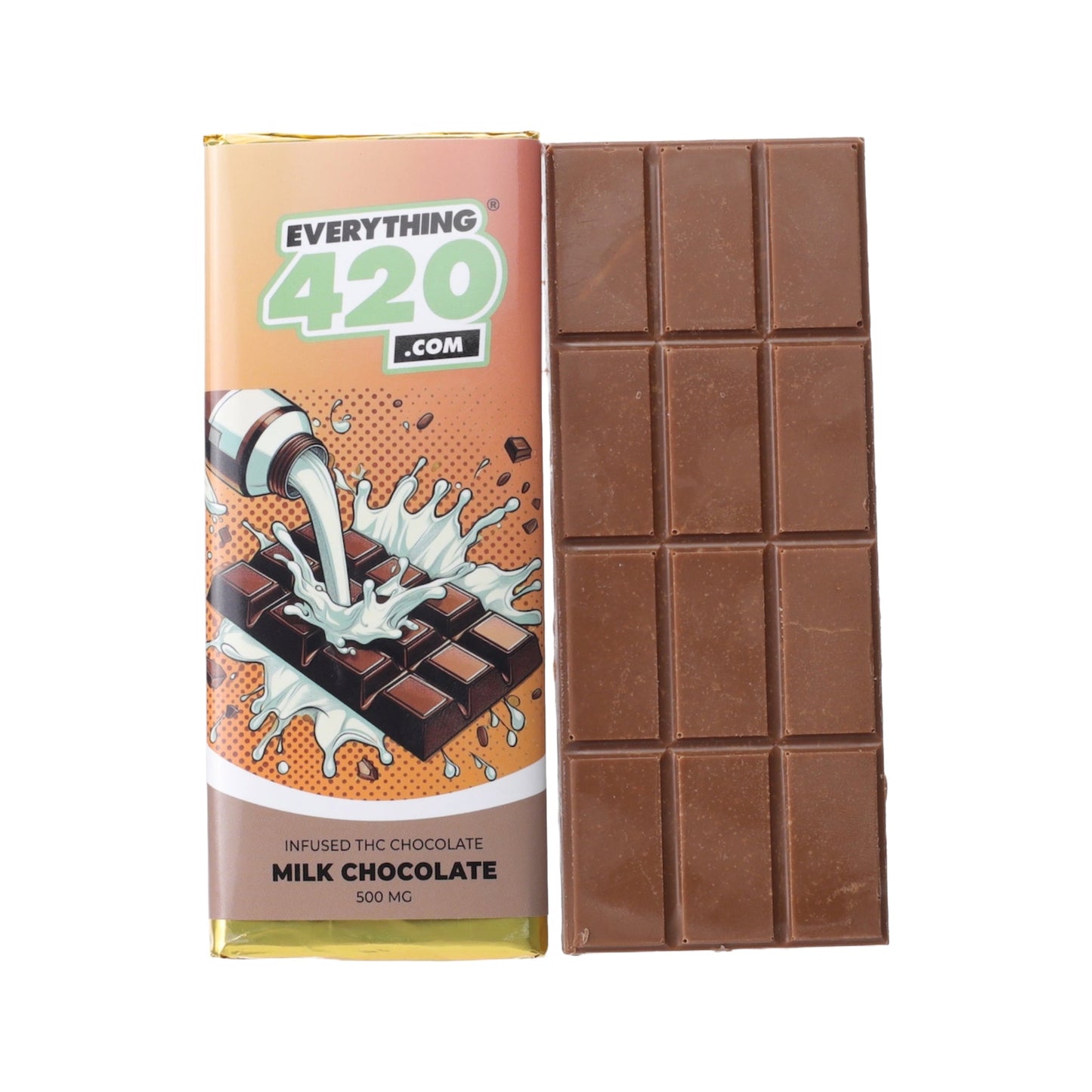 Everything 420 Delta Blend Milk Chocolate Bar 500mg