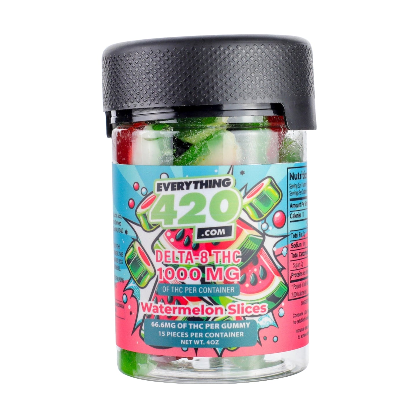 Everything 420 Delta 8 Gummies 1000mg 15ct