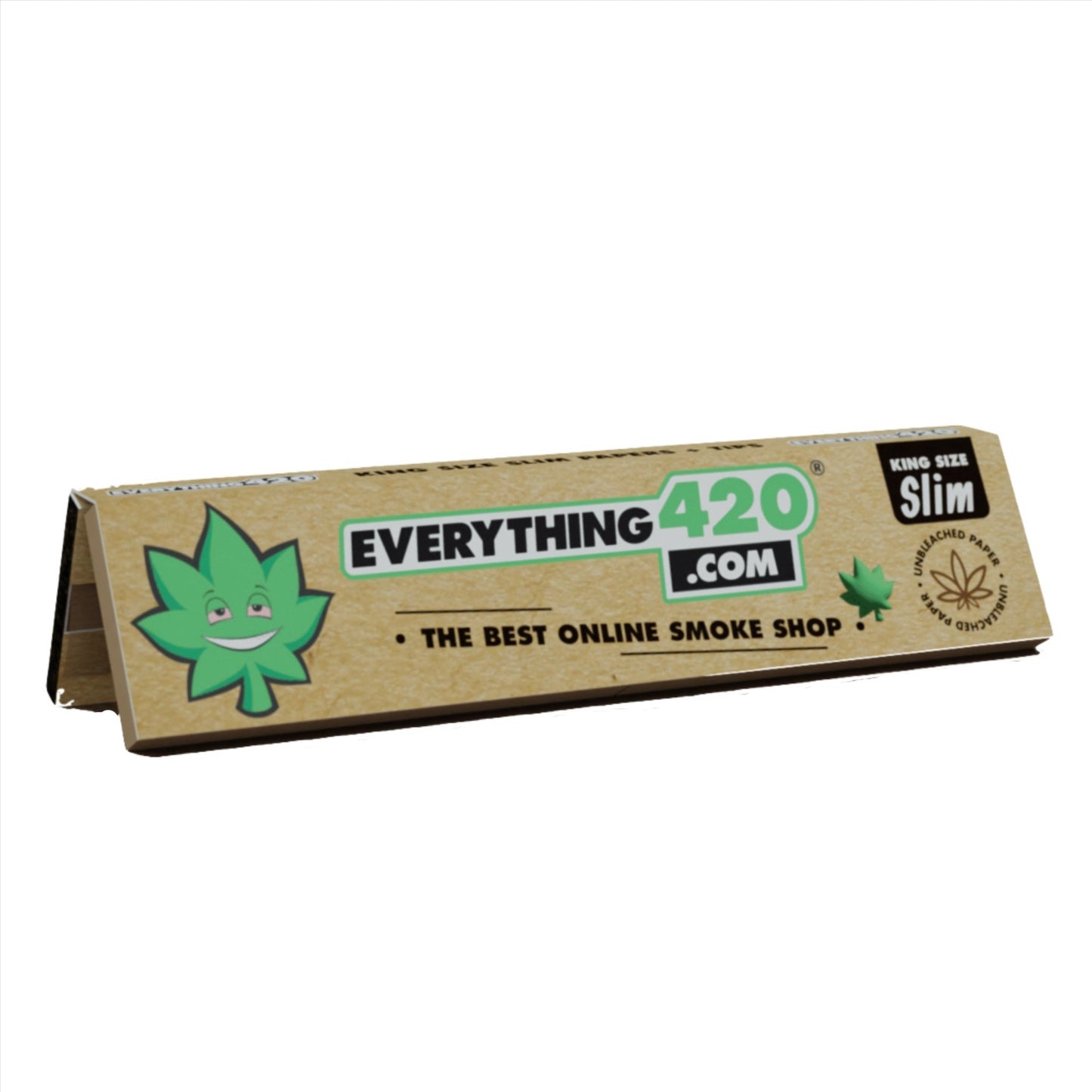 E420 King Size Slim Rolling Papers 32pk With Tips