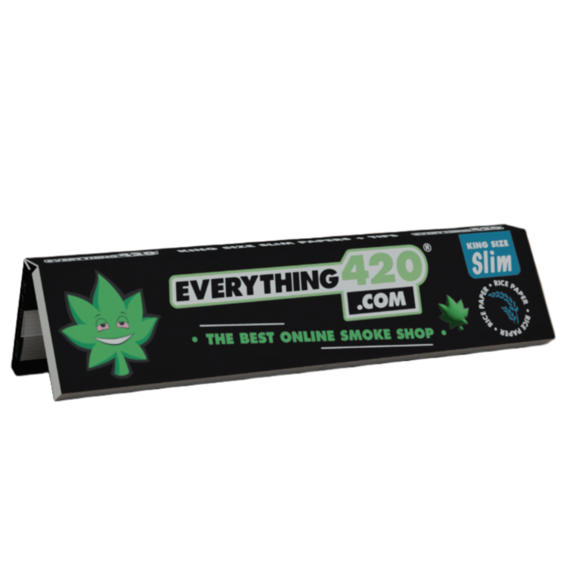 E420 King Size Slim Rolling Papers 32pk With Tips