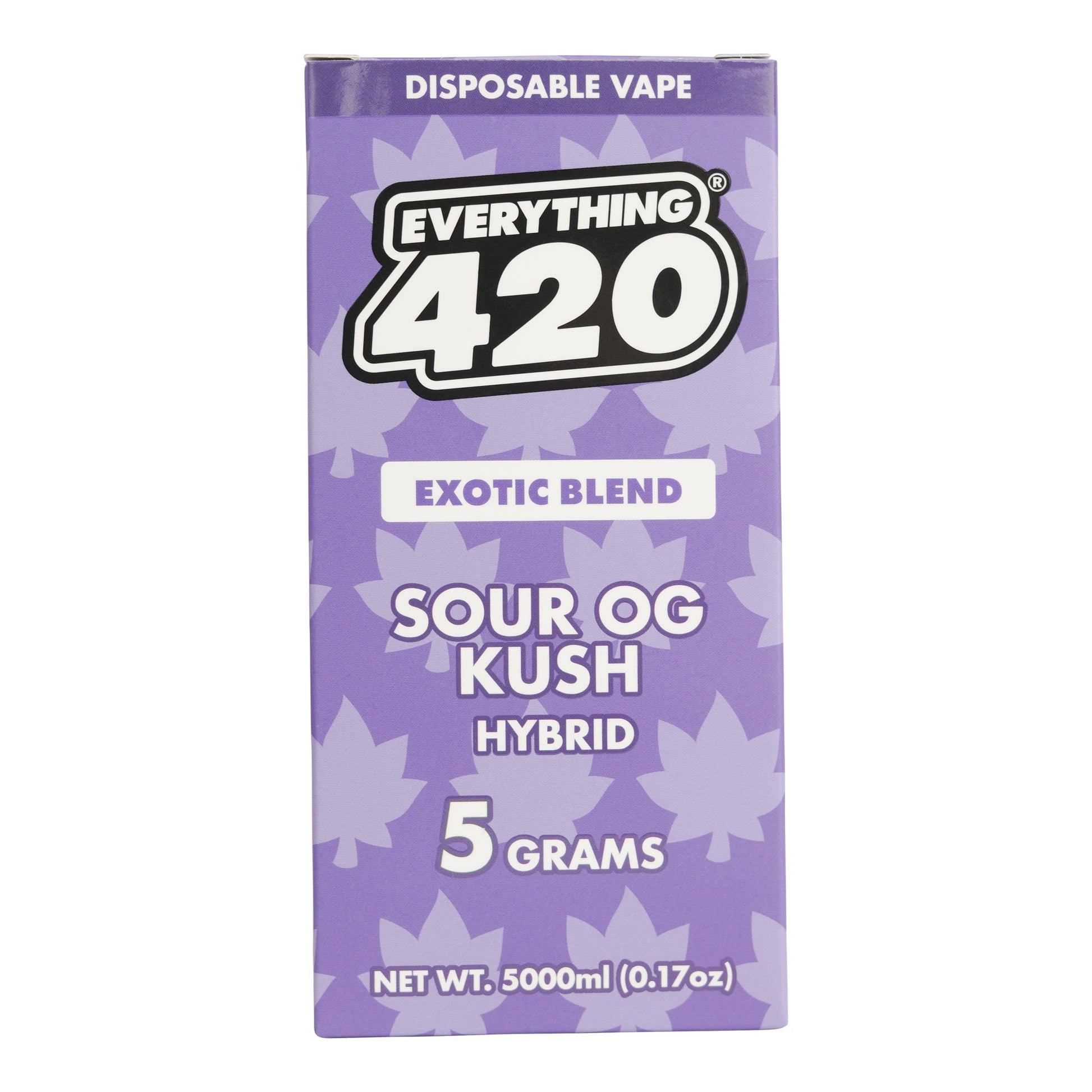 Everything 420 Sour OG Kush Exotic Blend Vaporizer 5000mg