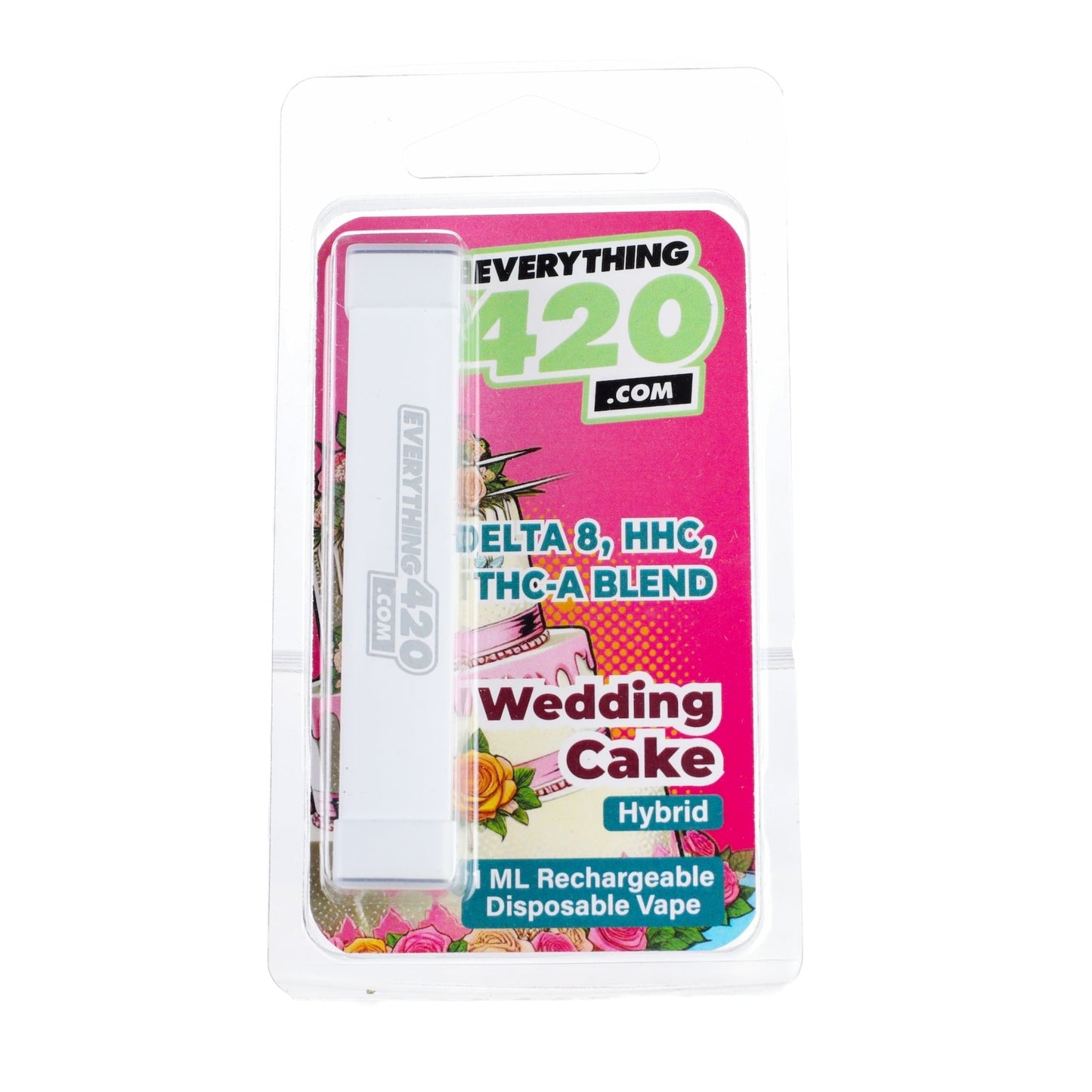 Everything 420 Wedding Cake THC-A Vaporizer 1000mg