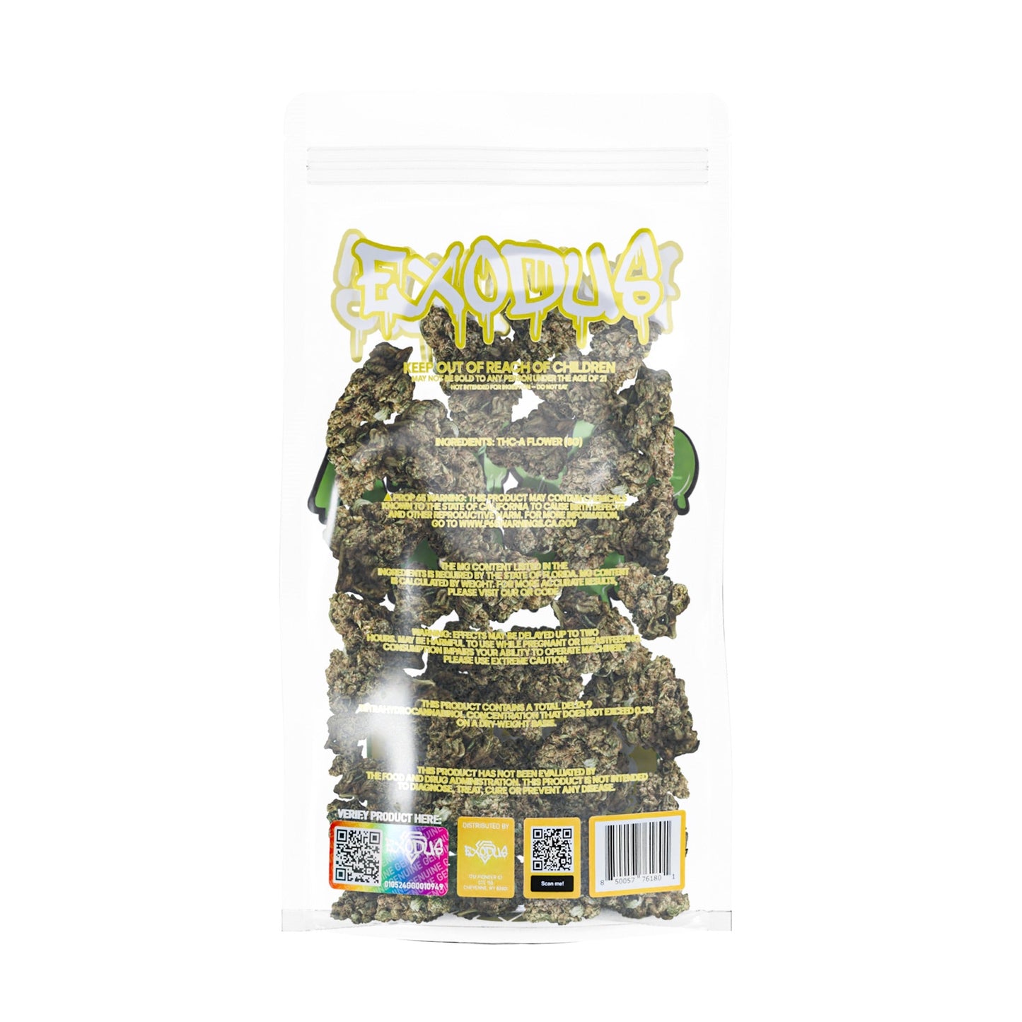Exodus High Potency THCa Flower 8g