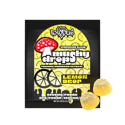 Exodus Mushy Drops Gummy Pouches 2000mg