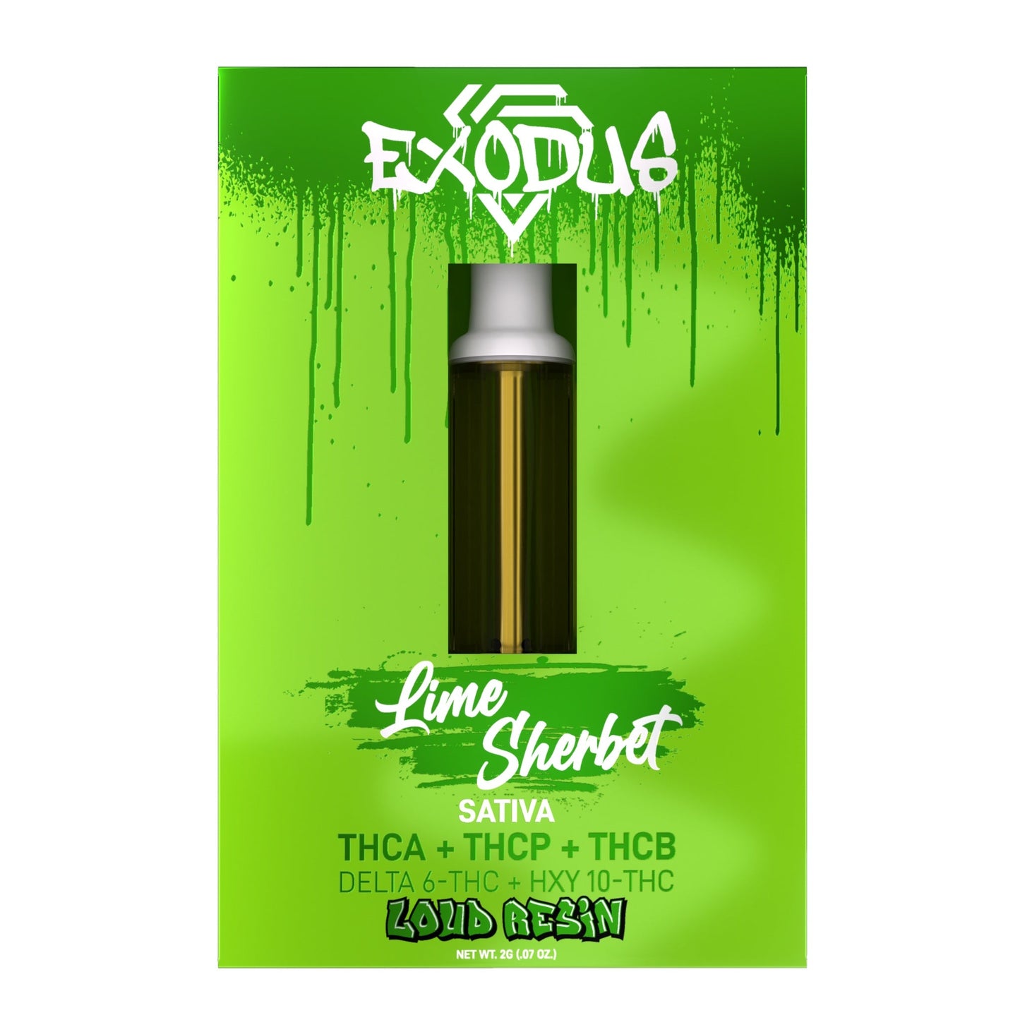 Exodus Berry Gelato THC-A Cartridge 2000mg