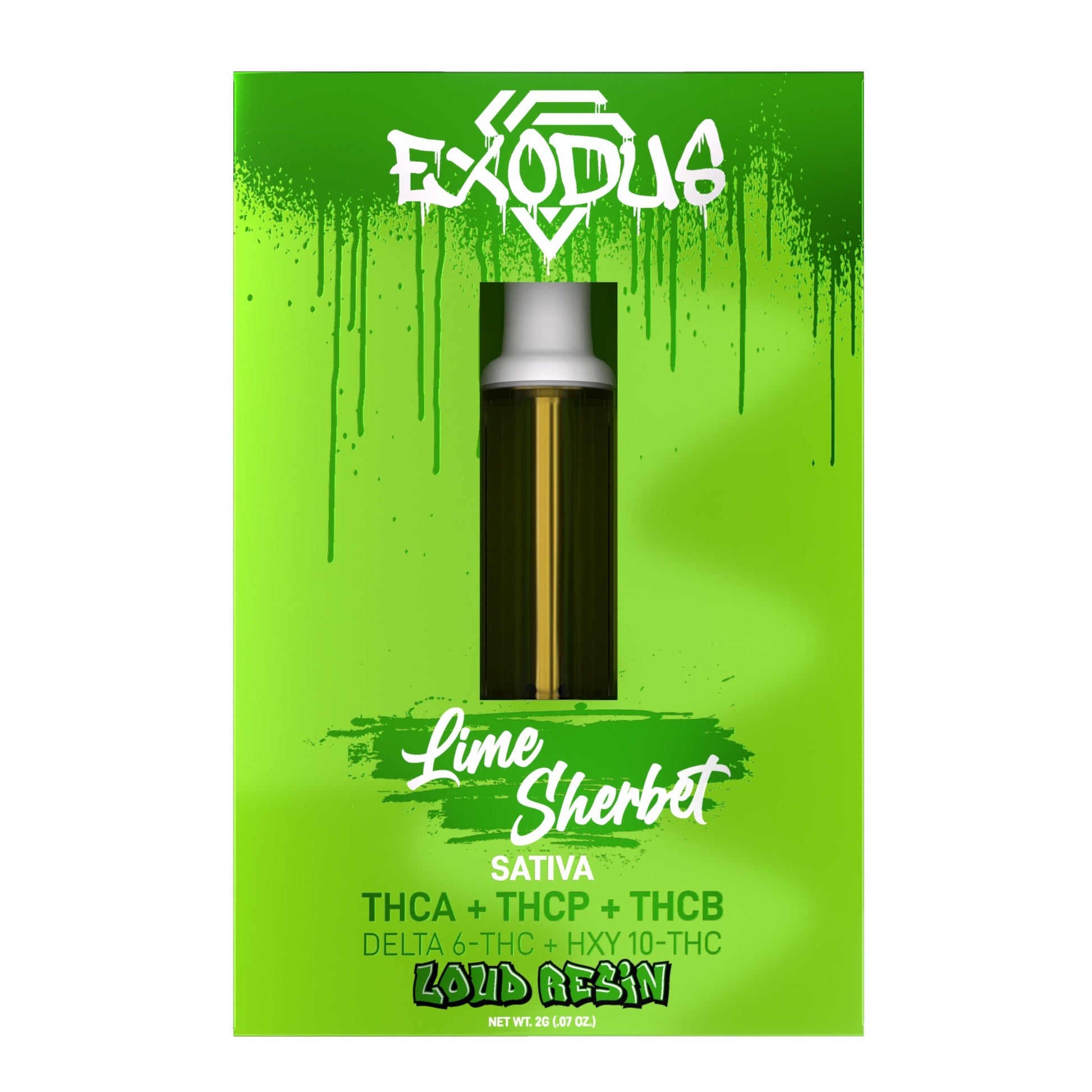 Exodus Berry Gelato THC-A Cartridge 2000mg