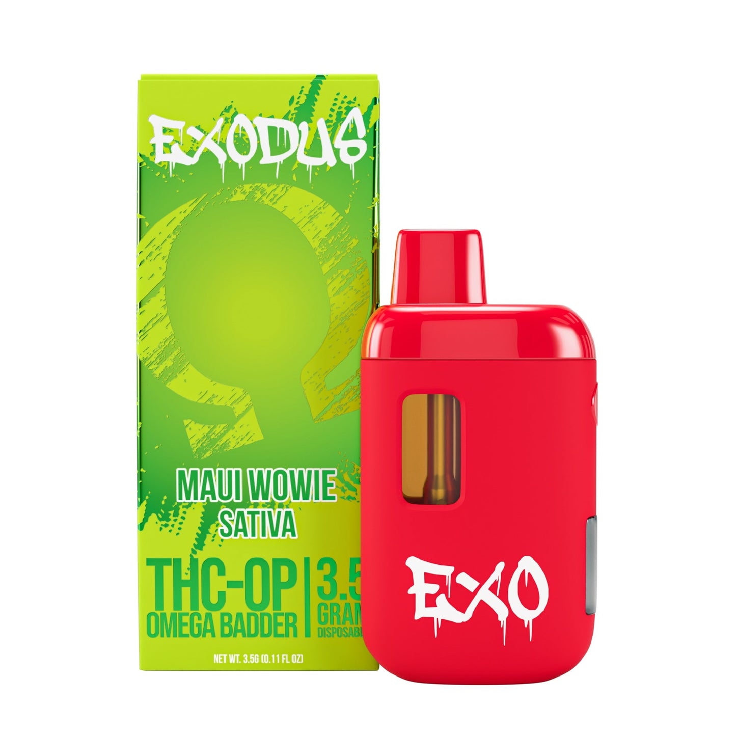 Exodus Omega THC-OP Badder Vaporizer 3500mg