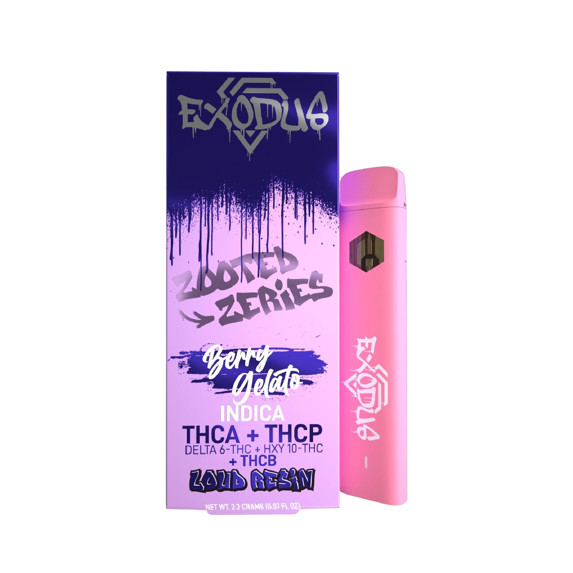 Exodus Zooted Vaporizer 2200mg