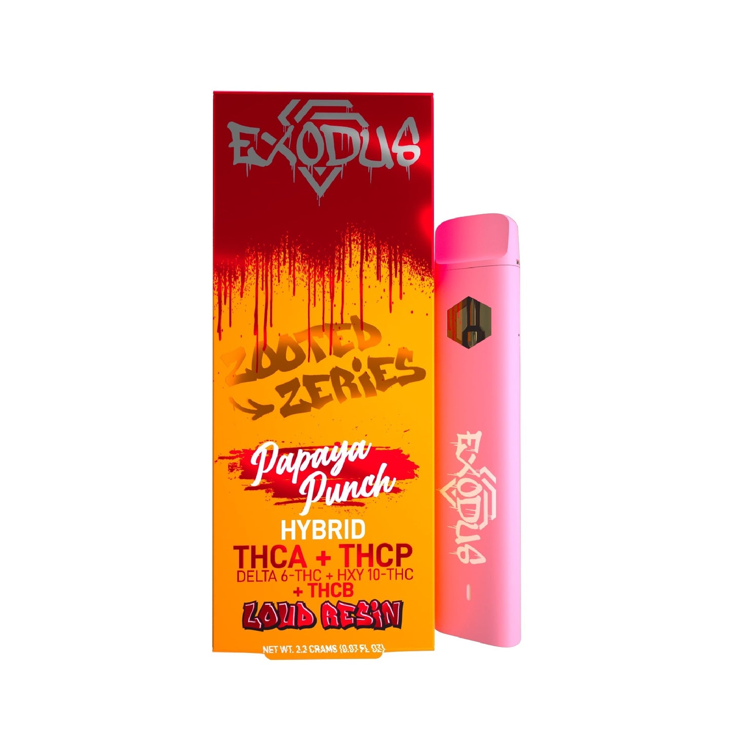 Exodus Zooted Vaporizer 2200mg
