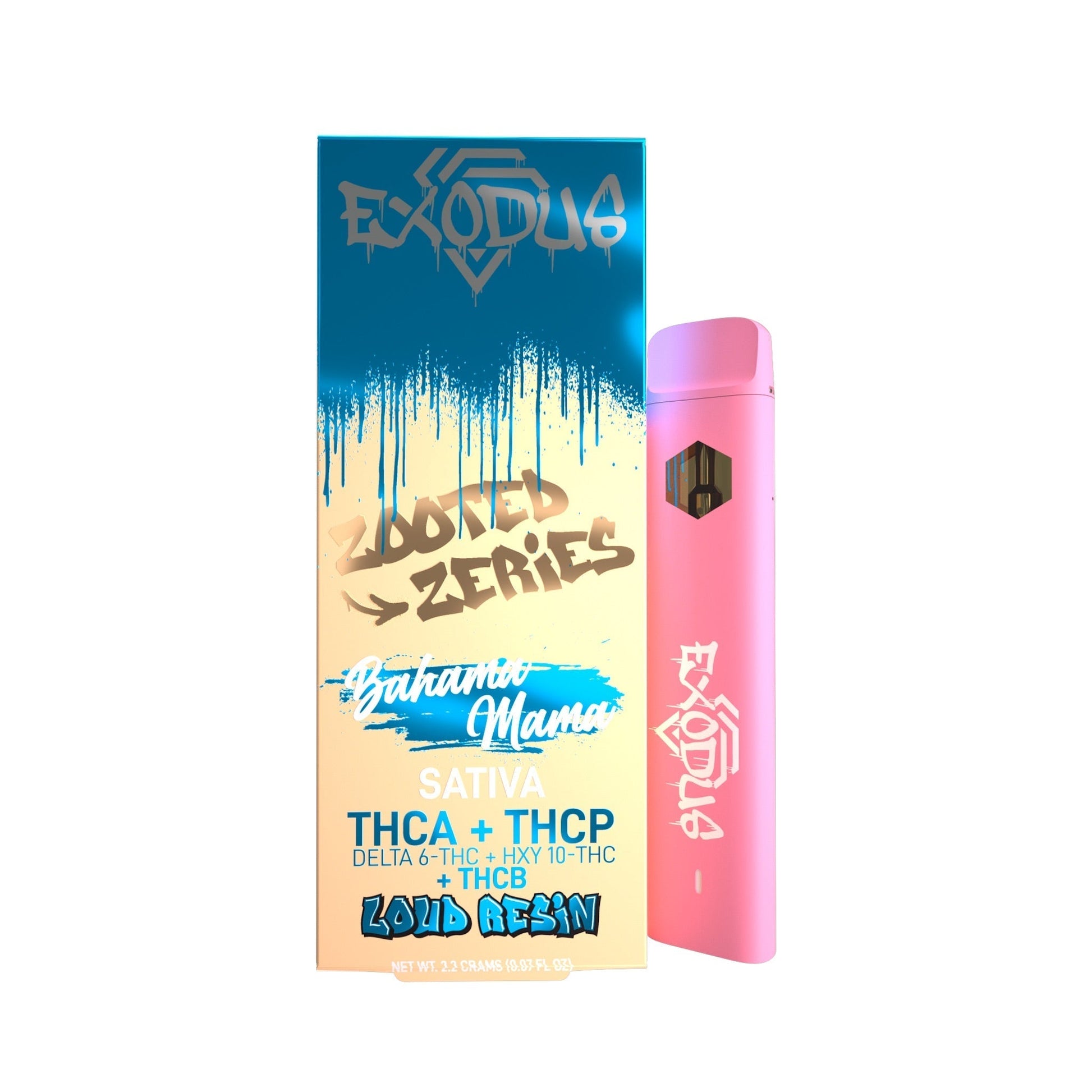 Exodus Zooted Vaporizer 2200mg