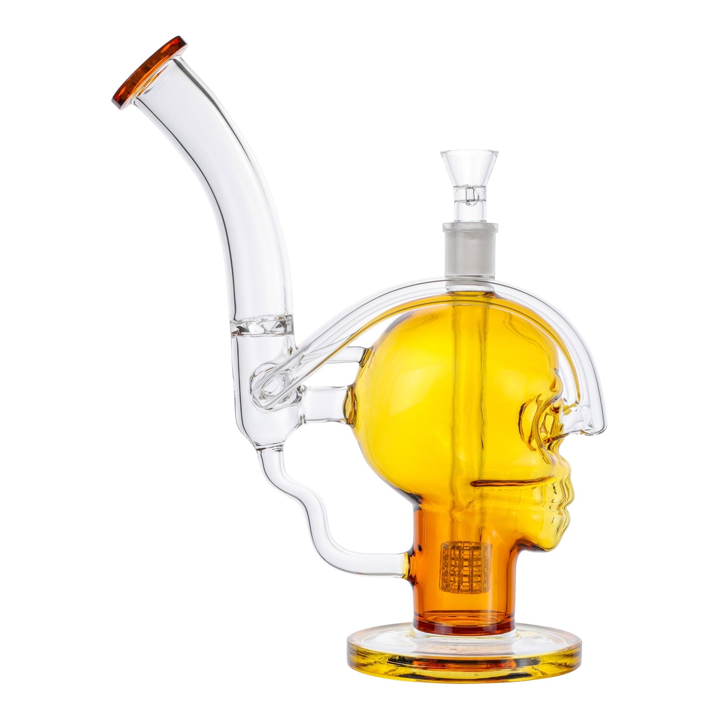 Experimental Skull Bong 13in Borosilicate Glass