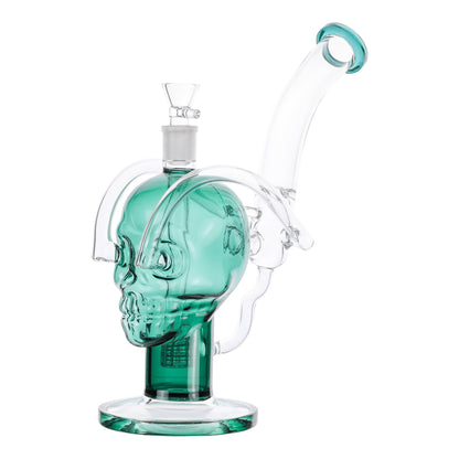 Experimental Skull Bong 13in Borosilicate Glass