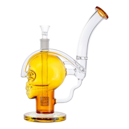 Experimental Skull Bong 13in Borosilicate Glass