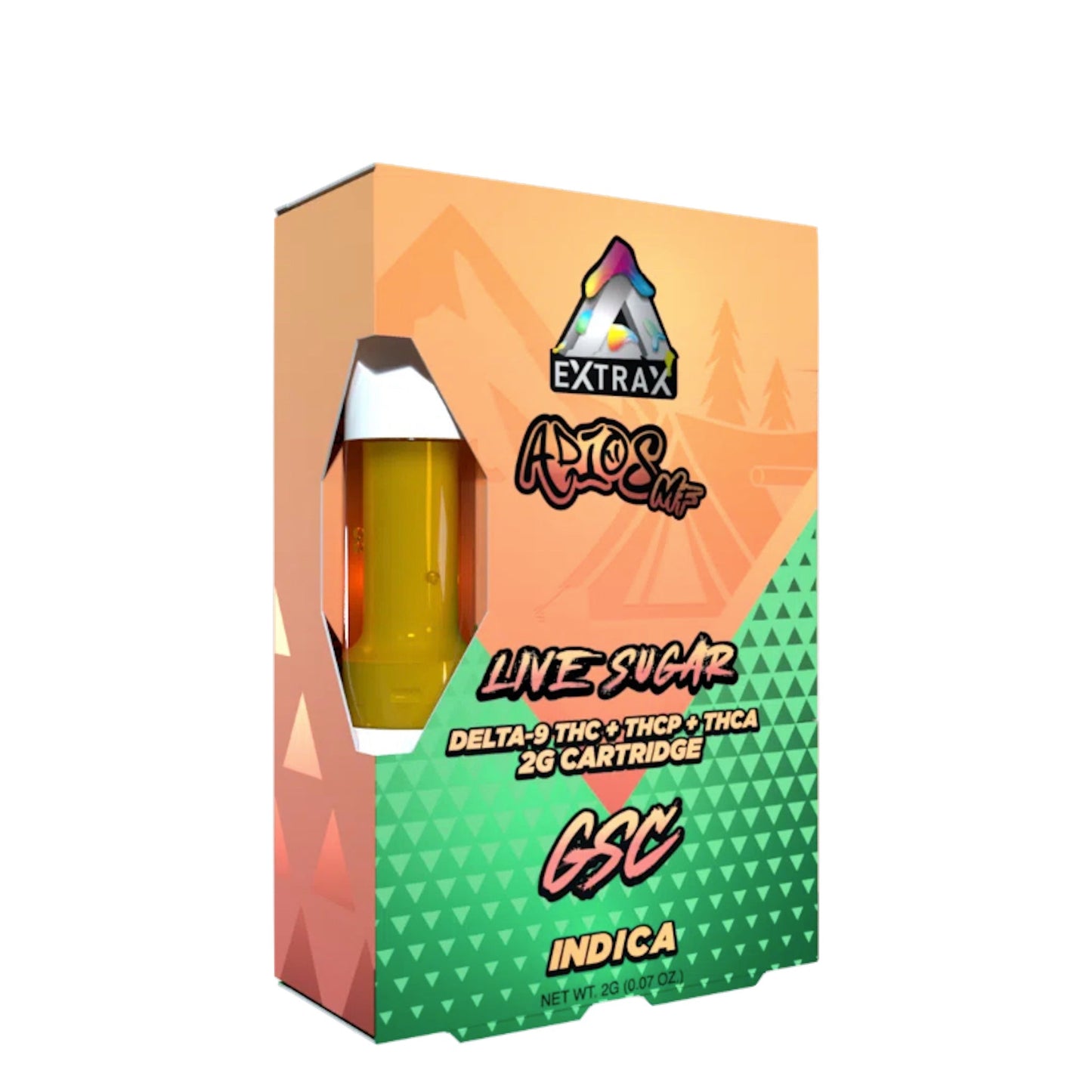 Extrax Adios GSC THC-A Cartridge 2000mg