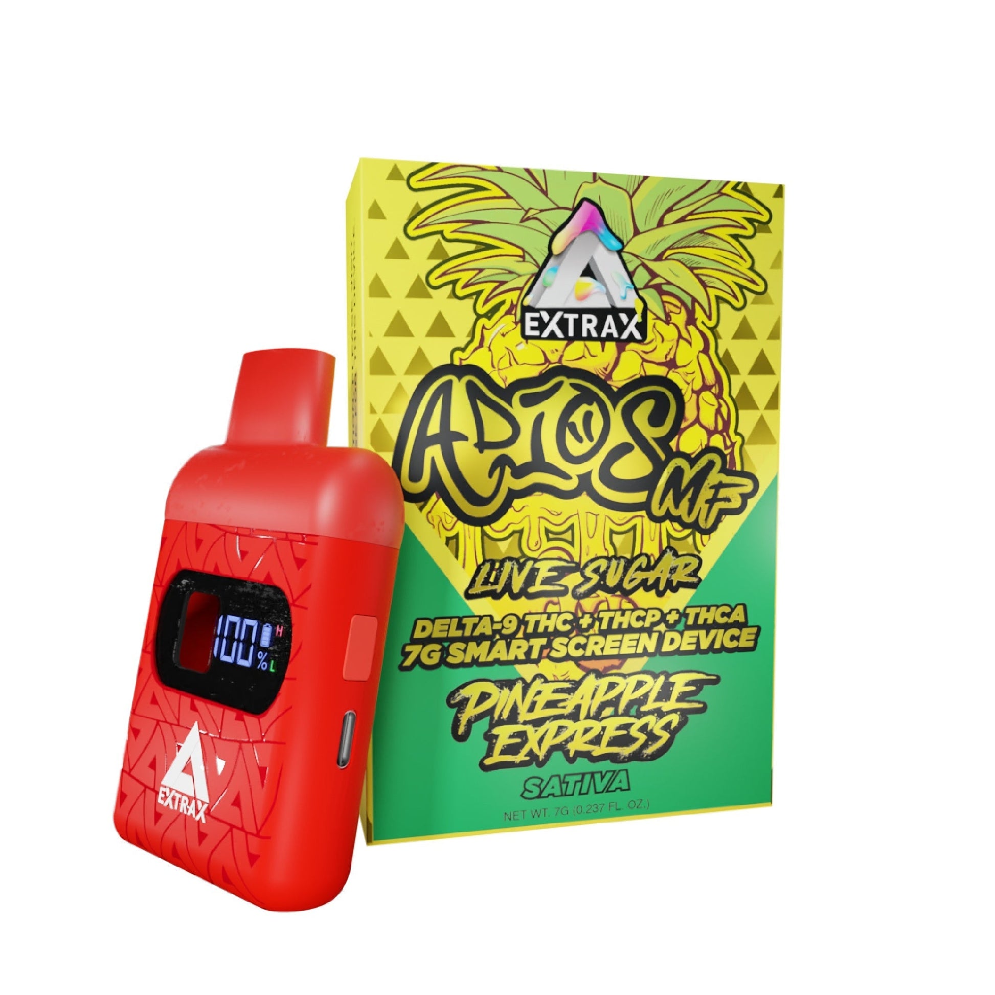 Extrax Adios MF THC-A Live Sugar Vaporizer 7000mg