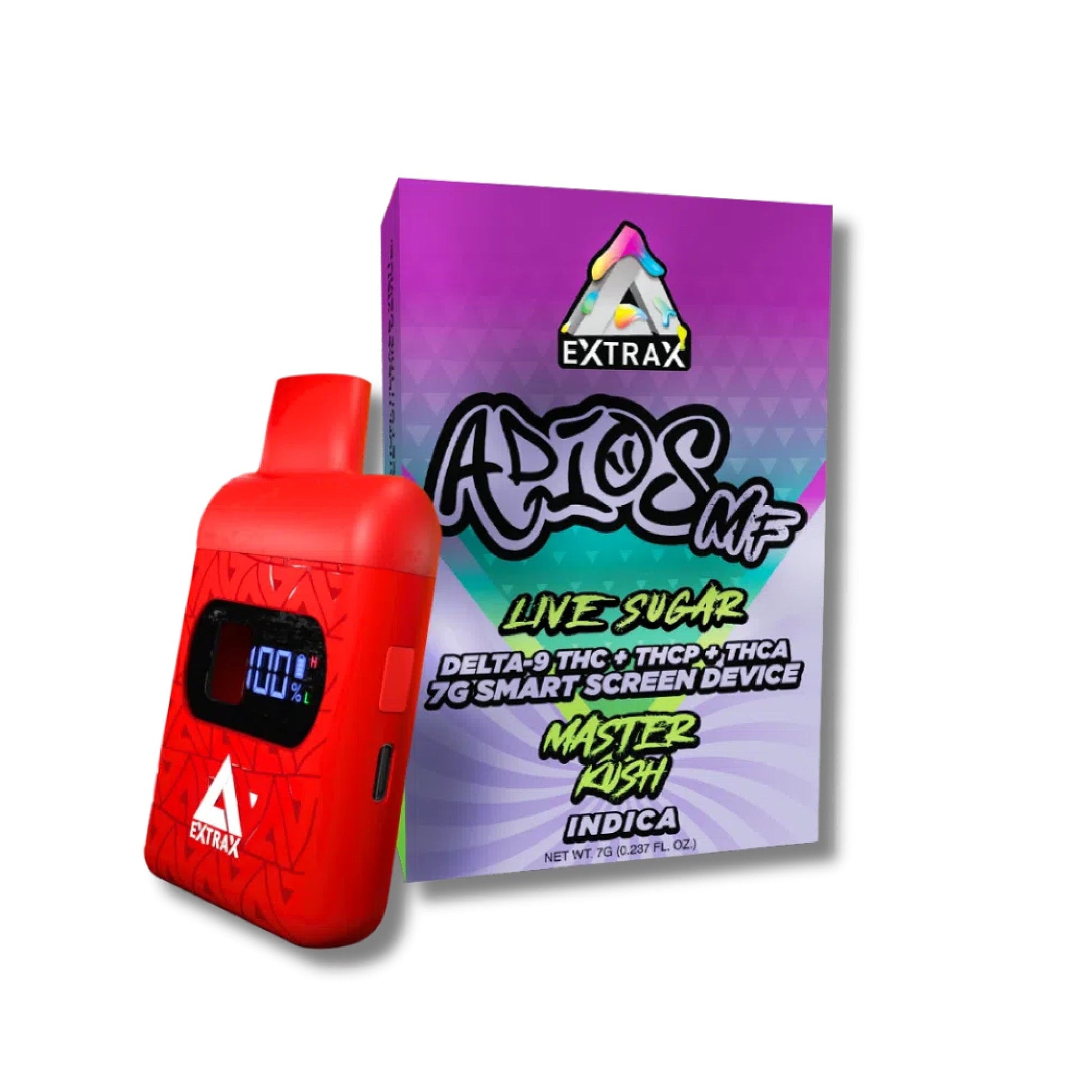 Extrax Adios MF THC-A Live Sugar Vaporizer 7000mg