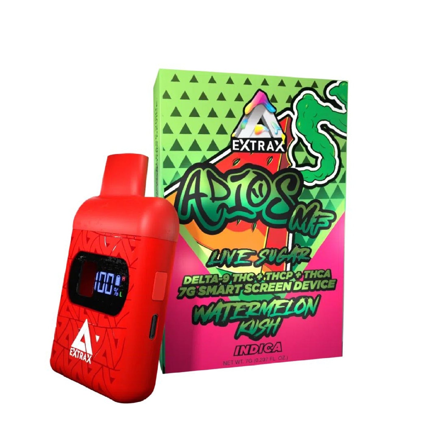 Extrax Adios MF THC-A Live Sugar Vaporizer 7000mg