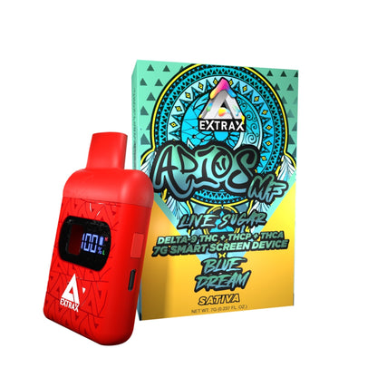 Extrax Adios MF THC-A Live Sugar Vaporizer 7000mg