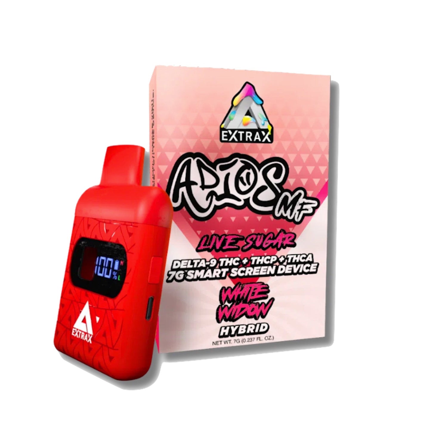 Extrax Adios MF THC-A Live Sugar Vaporizer 7000mg