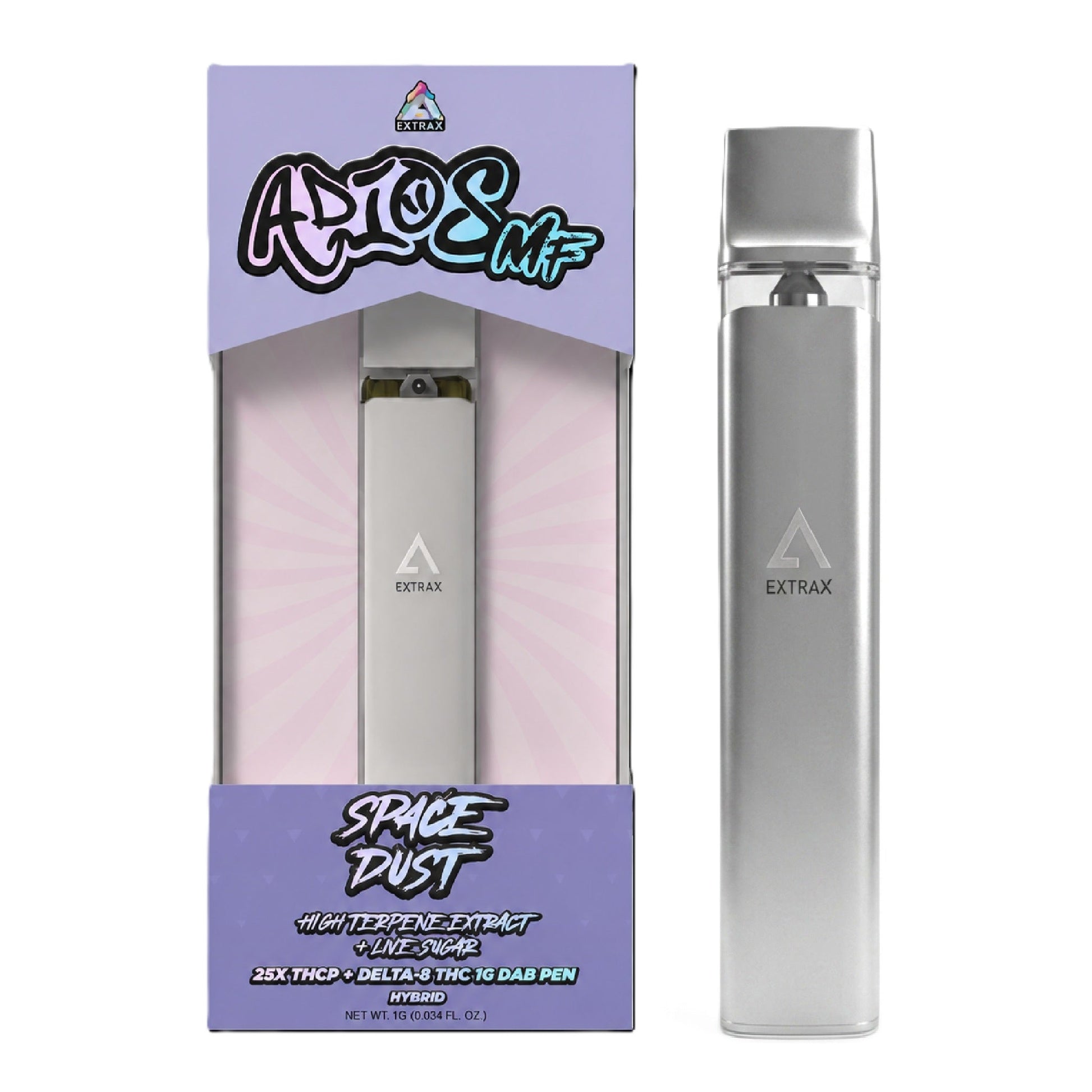 Extrax Adios MF THC-P Live Sugar Dab Pen 1000mg