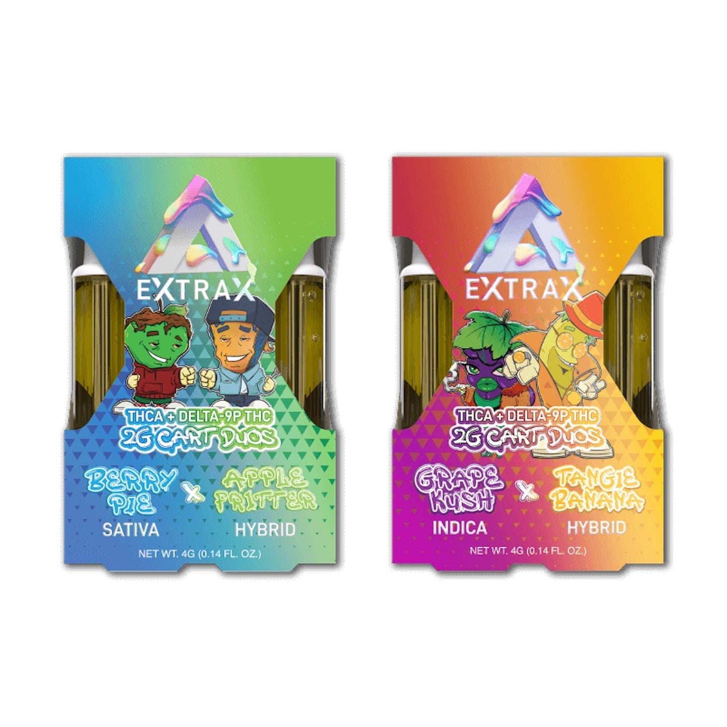 Extrax Adios THC-A Cartridge 2 Pack 2000mg