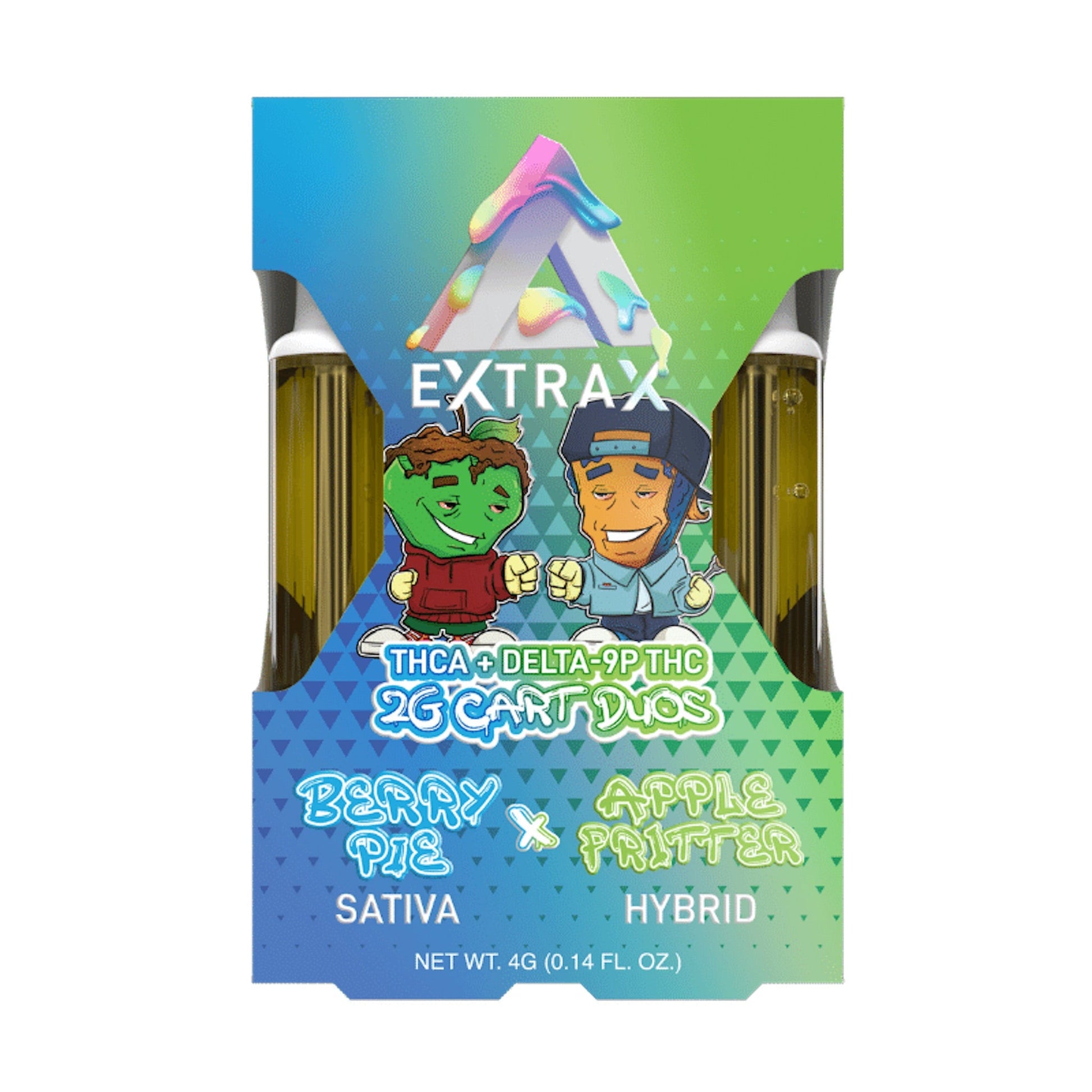 Extrax Adios THC-A Cartridge 2 Pack 2000mg