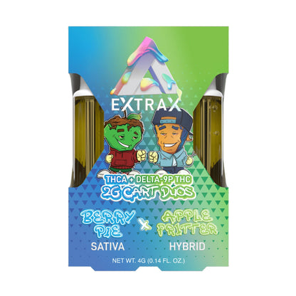 Extrax Adios THC-A Cartridge 2 Pack 2000mg