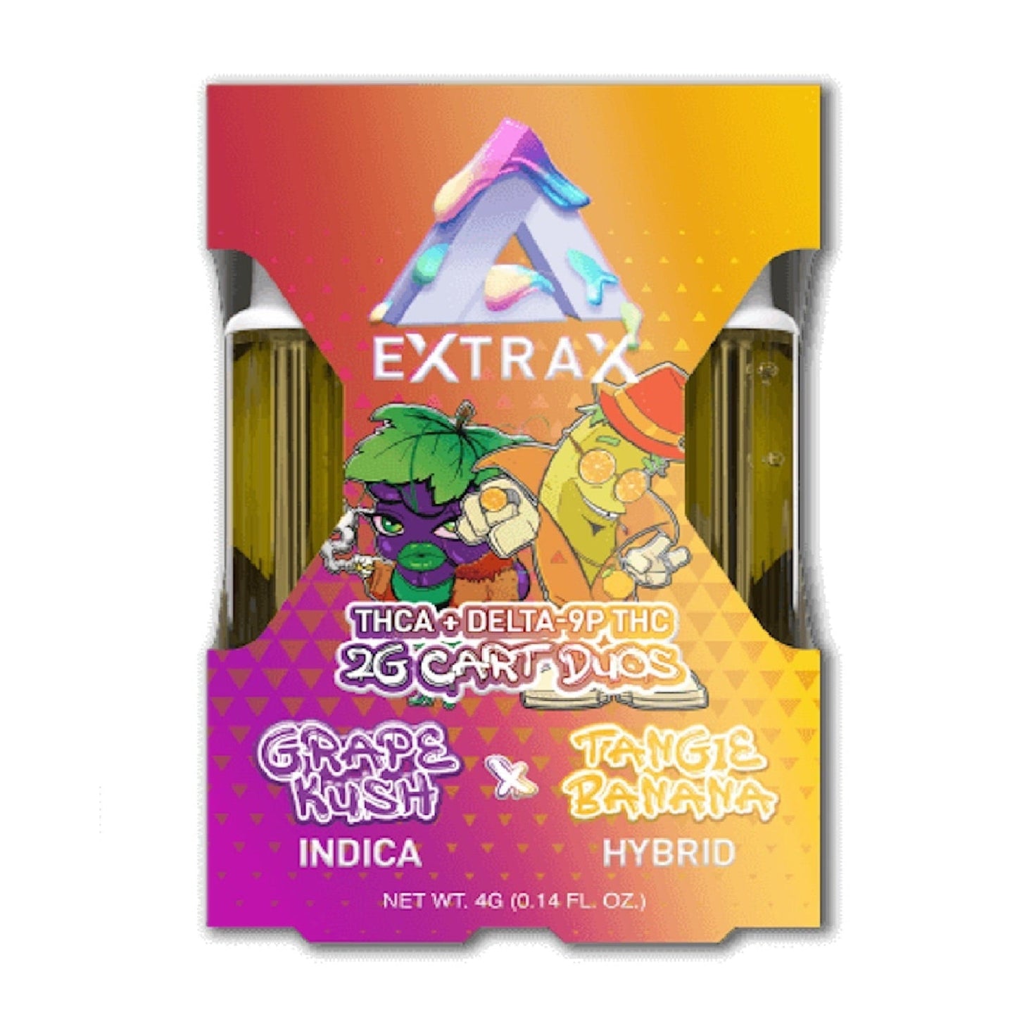 Extrax Adios THC-A Cartridge 2 Pack 2000mg