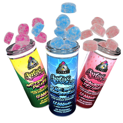 Extrax Adios THC-A Gummies 12000mg 20ct
