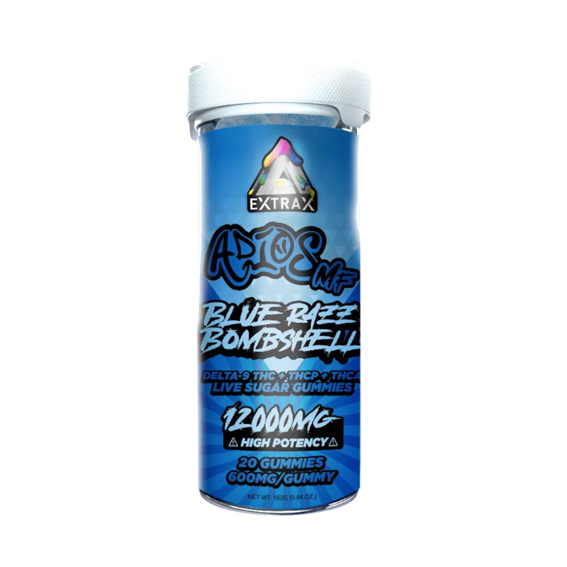 Extrax Adios THC-A Gummies 12000mg 20ct