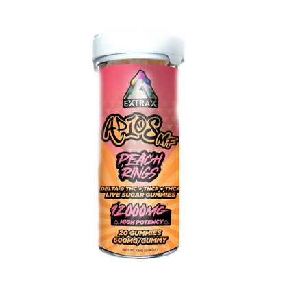 Extrax Adios THC-A Gummies 12000mg 20ct
