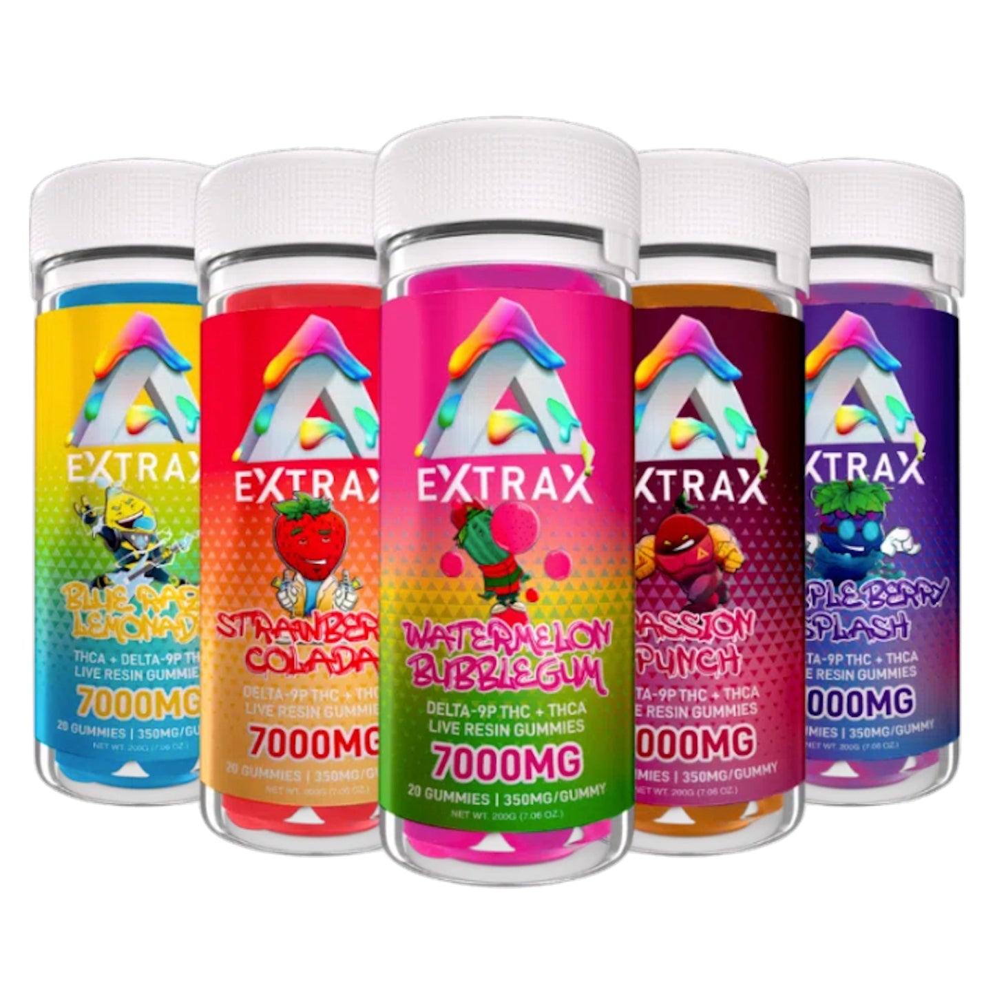 Extrax Adios THC-A Gummies 7000mg