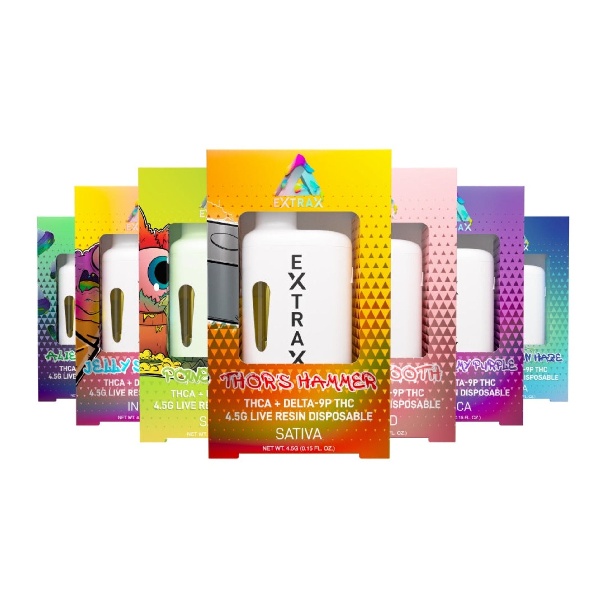 Extrax Adios THC-A Vaporizer 4500mg