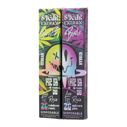 Extrax Bestest Buds Delta 8+9 Vaporizer 2 Pack