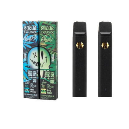 Extrax Bestest Buds Delta 8+9 Vaporizer 2 Pack
