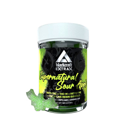 Extrax Blackcraft THC-P THC-M Gummies 4000mg 20ct