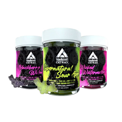 Extrax Blackcraft THC-P THC-M Gummies 4000mg 20ct