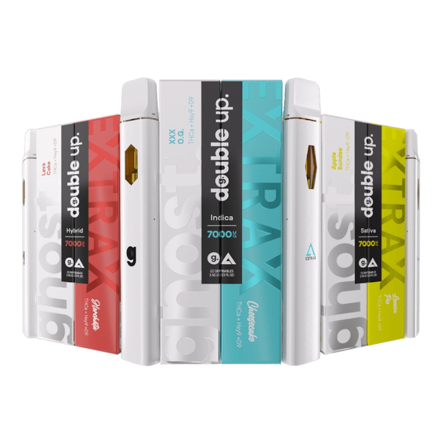 Extrax Ghost THC-A Vaporizer 2 Pack 3500mg