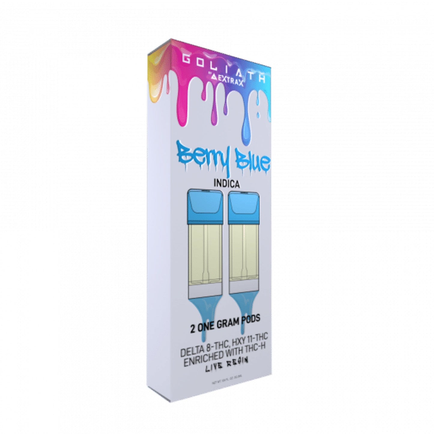 Extrax Goliath THC-B Delta 8 Pods 2 Pack 4000mg