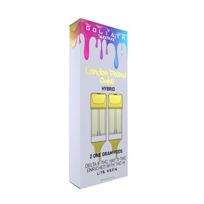 Extrax Goliath THC-B Delta 8 Pods 2 Pack 4000mg