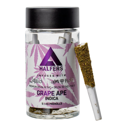 Extrax Halfers Delta 8 Pre-Rolls 2500mg