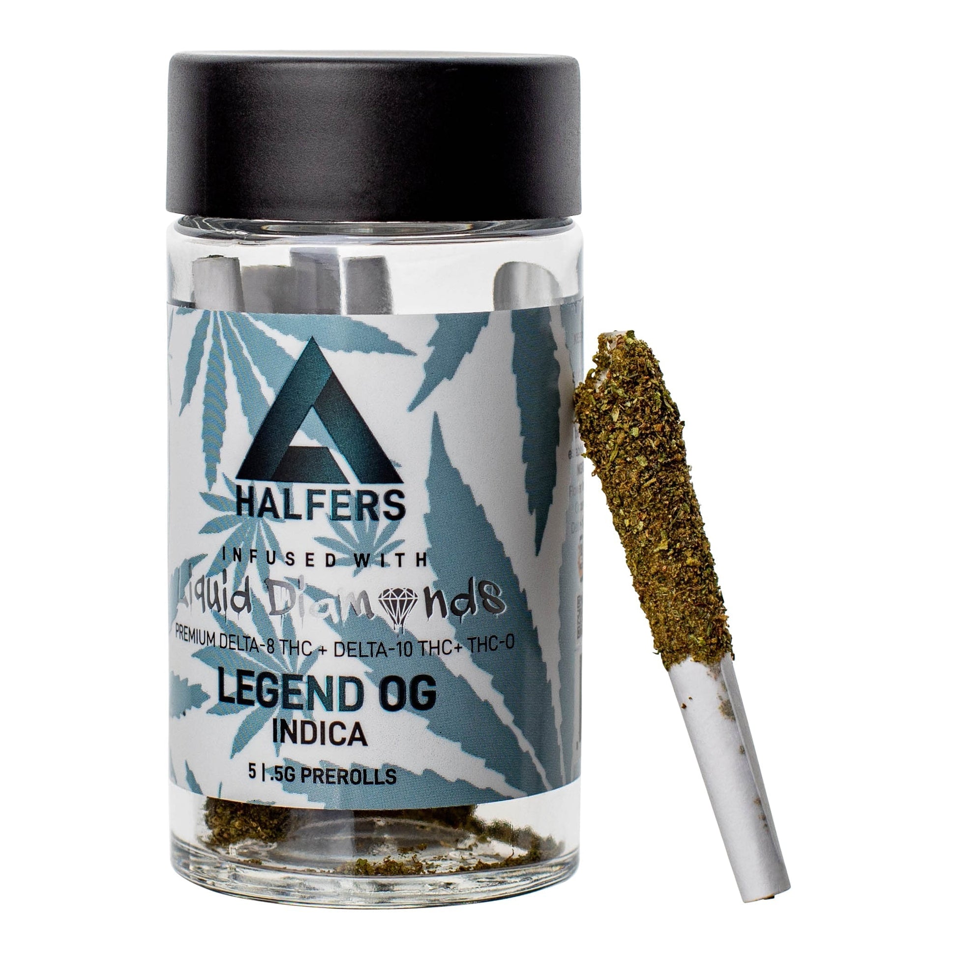 Extrax Halfers Delta 8 Pre-Rolls 2500mg