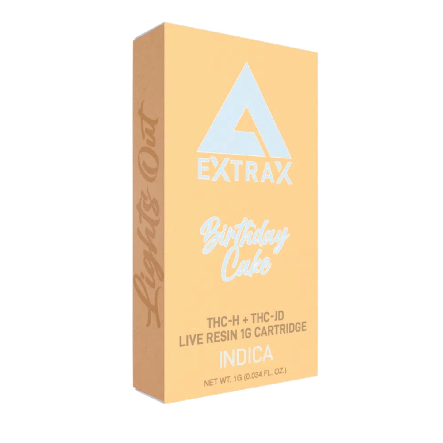 Extrax Lights Out THCh + THCjd Cartridge 1000mg 510 Thread