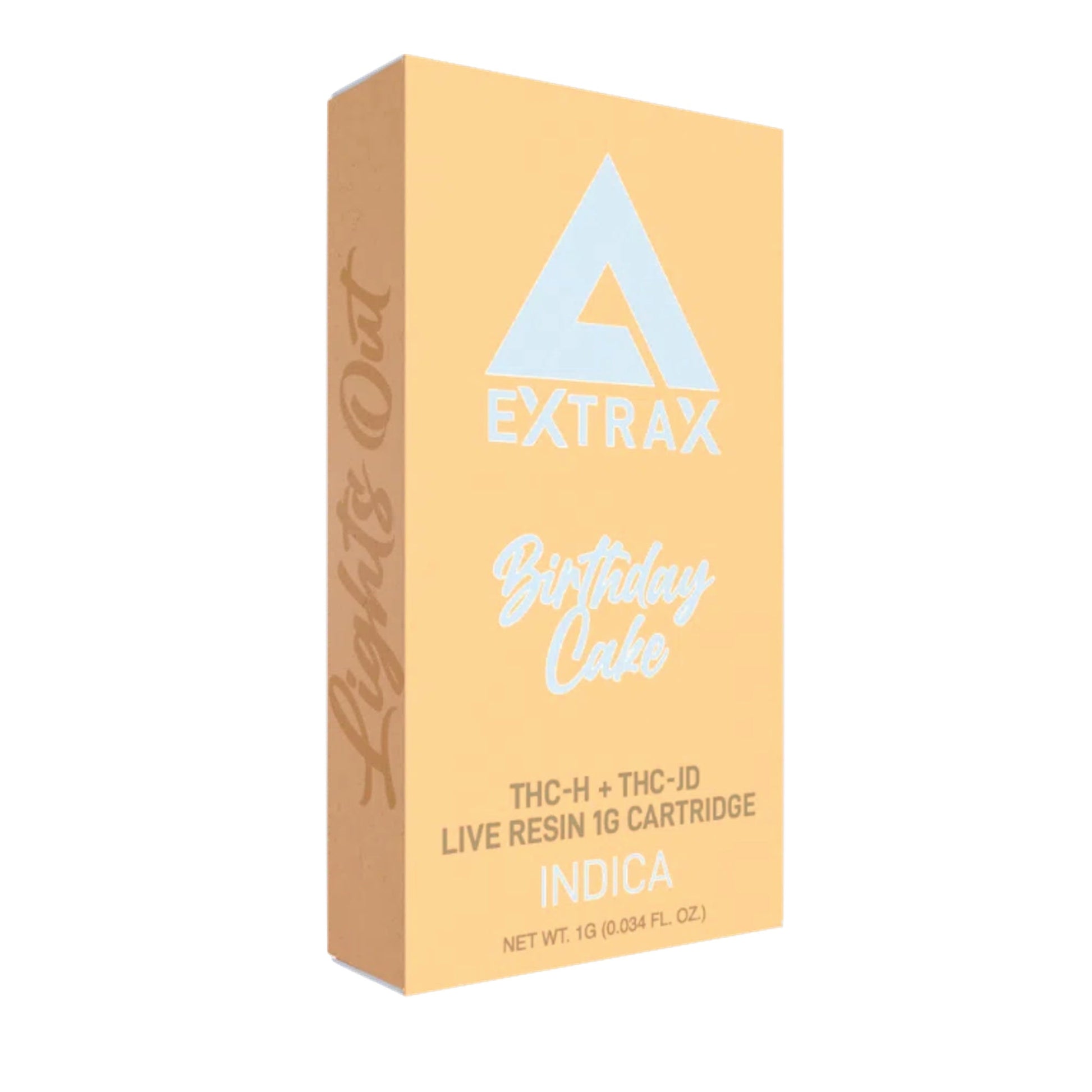 Extrax Lights Out THCh + THCjd Cartridge 1000mg 510 Thread