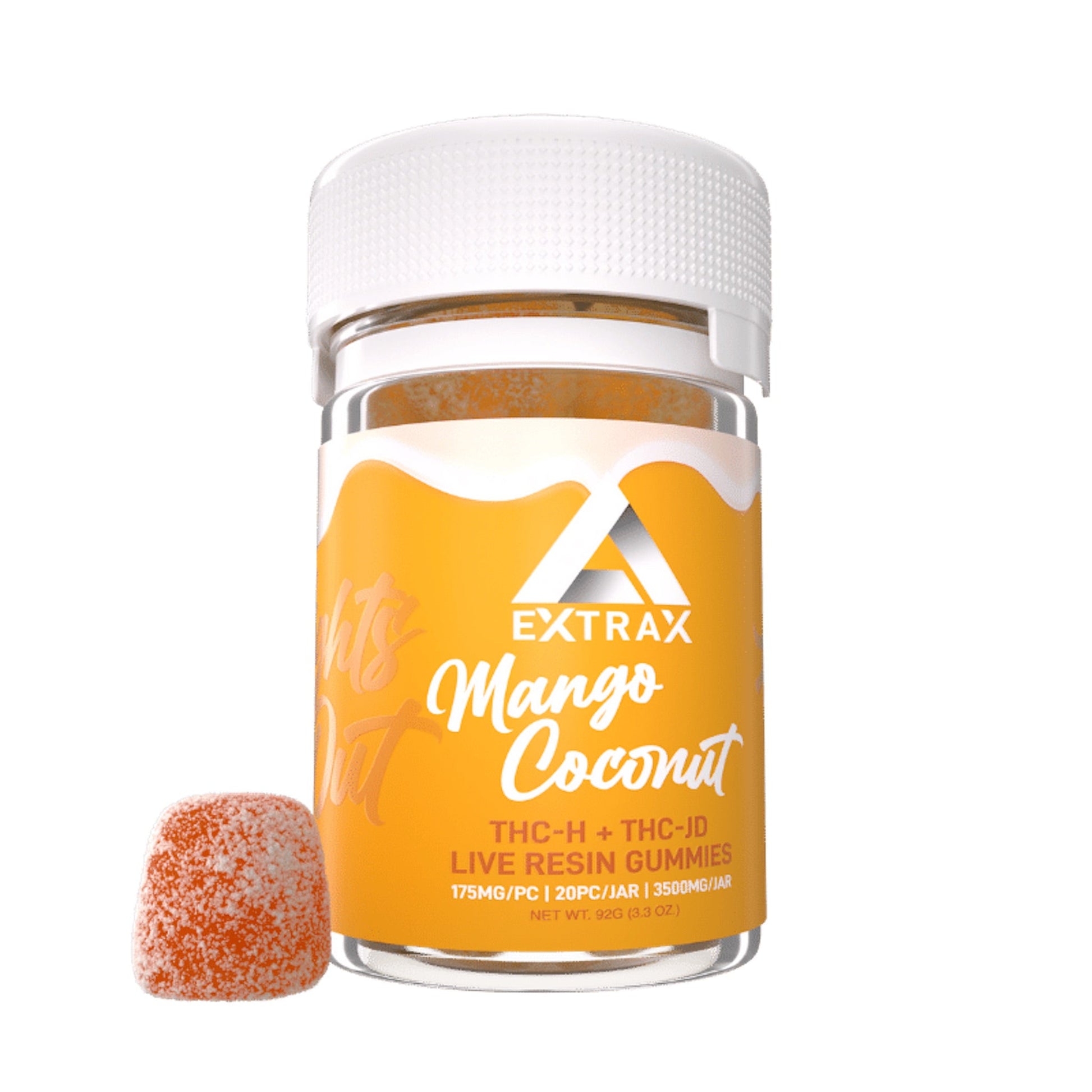 Extrax Lights Out THCh THCjd Gummies 3500mg