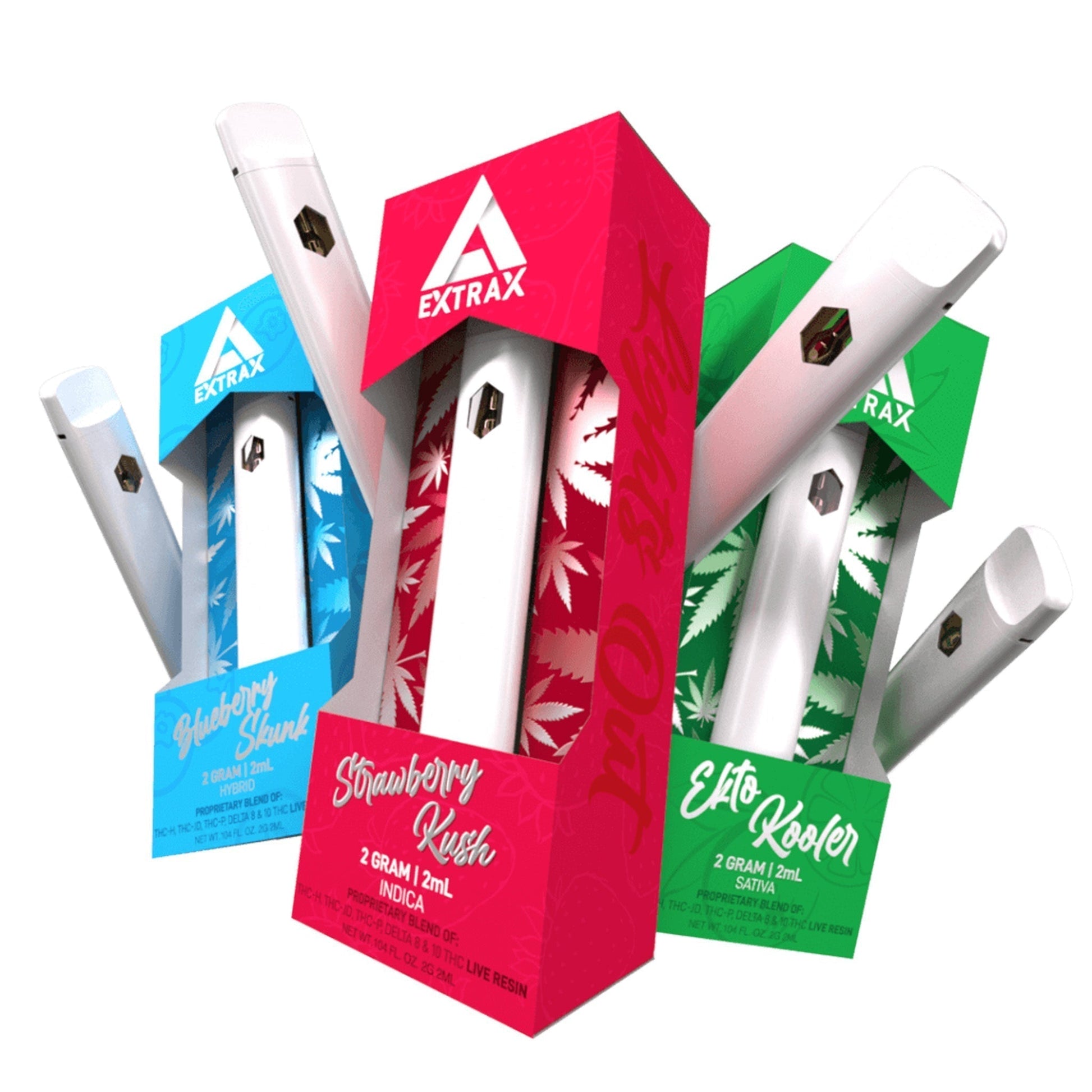 Extrax Lights Out THCh THCjd Vaporizer 2000mg