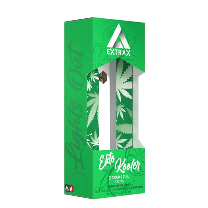 Extrax Lights Out THCh THCjd Vaporizer 2000mg