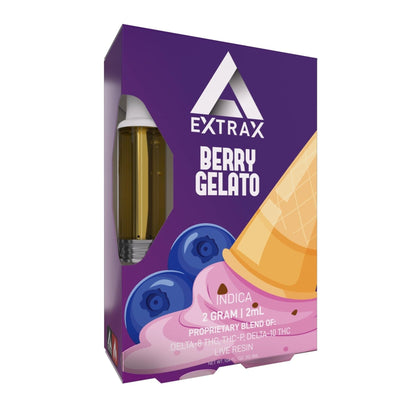 Extrax 2000mg Live Resin Blend Cartridge 2ml 510 Thread